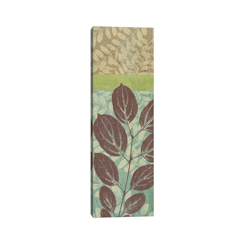 Leaves I by Erin Clark - Wrapped Canvas Panoramic Gallery-Wrapped Canvas Giclée, 121.92 cm H x 40.64 cm W x 3.175 cm D