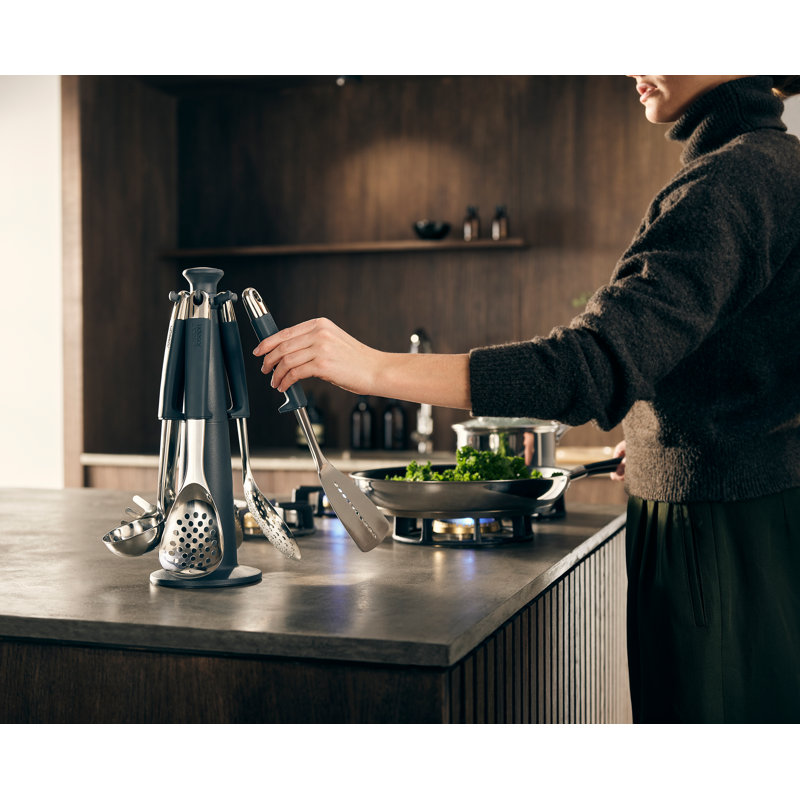 Elevate Stainless Steel 6-Piece Kitchen Utensil Set