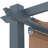 Aoodor Aluminum Pergola with Canopy-92371646-90610975