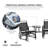 Karie Steel Outdoor Chair