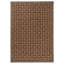 Geometric Area Rug in Light Brown/Black-1827563037