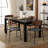 Mahogany Solid Wood Dining Table-698629789