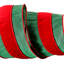 4'' Striped Fabric Ribbon
