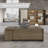 Executive L-Shaped Office Desk With Integrated Storage & Ergonomic Design-422880704