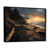 Black Floater Framed