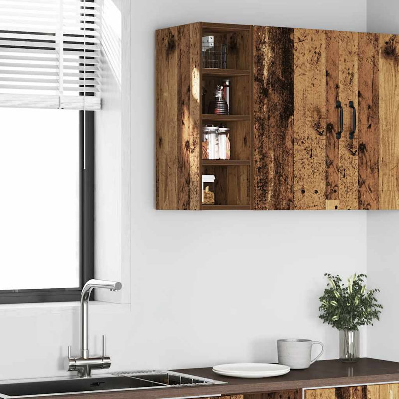 Hanging Cabinet Riga, Old Wood