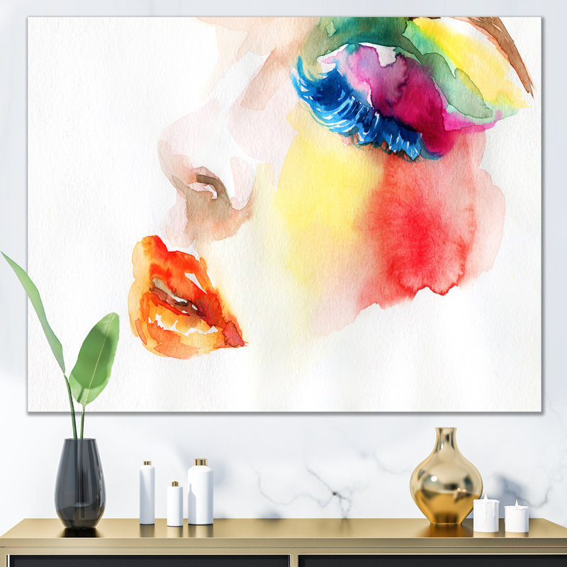 Art graphique sur toile Glam, H 30 po x l 40 po x P 1,5 po, Toile tendue