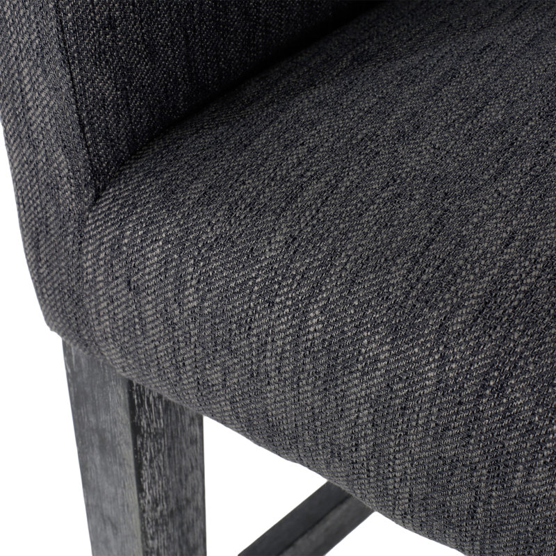 Tabouret de comptoir rembourré de 26 pouces, Tabouret de comptoir (siège d'une hauteur de 26 p, Gris, 1