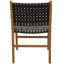 Chaise d'appoint en cuir véritable Markus-1595740651