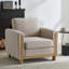 Fauteuil rembourré en tissu Harmonia-1224191835