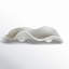 Sagebrook Home's Kelsi Quartz-Inspired 20" White Resin Tray - Perfect for Elegant Table Settings