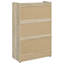 Armoire à chaussures en bois d'ingénierie à 3 niveaux Kyla-284768287