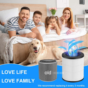 Filtre de rechange HEPA véritable H13 certifié officiel pour purificateur d'air M03 – 1 unité