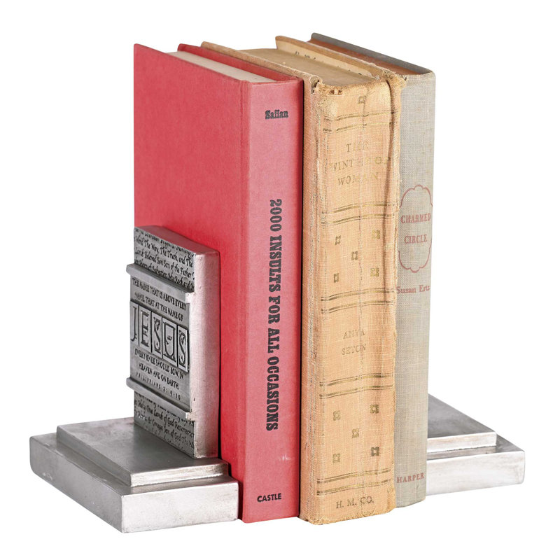 Vadie Bookends Names Of Jesus Resin