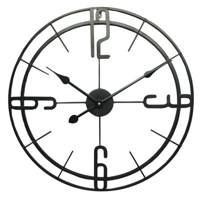 Horloge de table numérique en métal