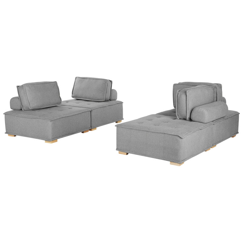 Carolus 6 - Piece Living Room Set, Grey