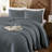 Reversible 3 Pieces Quilt Set - Soft Lightweight Bedspread-109868395-109868397