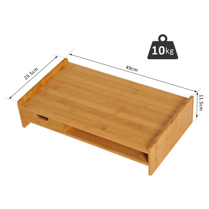 Mauriceville Solid Wood Computer Desk