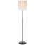 Thomas O'Brien Bryant 52" Adjustable Cordless Floor Lamp with Linen Shade-1240271351