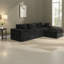 Canapé modulaire profond en chenille 108 po Deep Home Sectionals