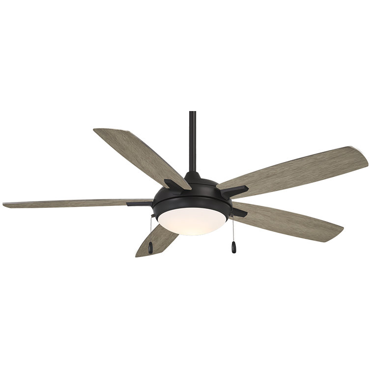 54'' 5 - Blade LED Standard Ceiling Fan with Remote Control and Light Kit Included