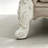 Ornate Carved White Tufted Sofa