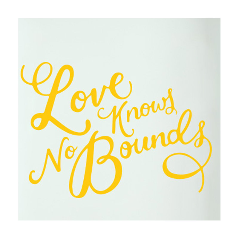 Wall Decal, Dark Yellow