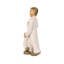 Mère père enfant famille sculptée