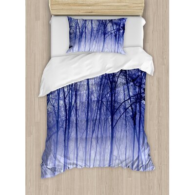 Woodland Duvet Cover Set -  Ambesonne, nev_16429_twin