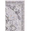 Tapis oriental en polypropylène / polyester tissé à la machine en gris / bleu-1325718448