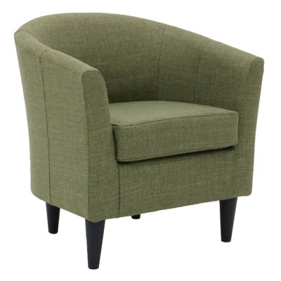 Kronos Upholstered Barrel Chair