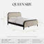 Lit plateforme tapissier Cossette Daphne-1685750724