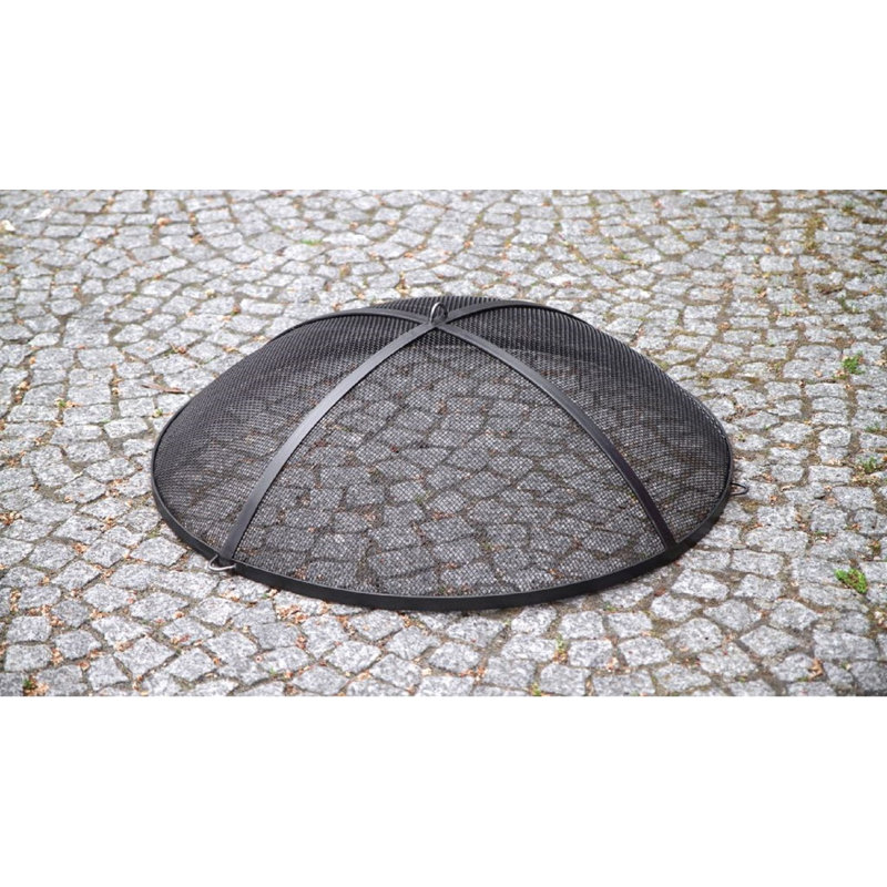 Steel Wood Burning Smokeless Fire Pit, 60" H x 60" W x 60" D