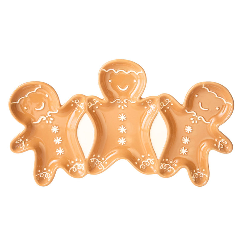 Trio de plat Gingerbread Man