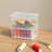 6PK Clear Plastic Storage Containers With Lids Stackable, 6.5 X 3.94 X 3.15 Inch, Square Storage Boxes Organizers For Classroom, Kids, Sorting