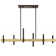 Arkeem 6 - Light Dimmable Linear Chandelier