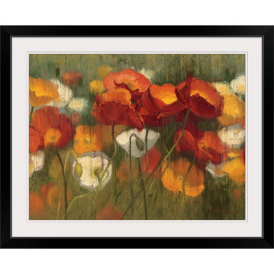 « the power of red ii » par shirley novak, reproduction d’art