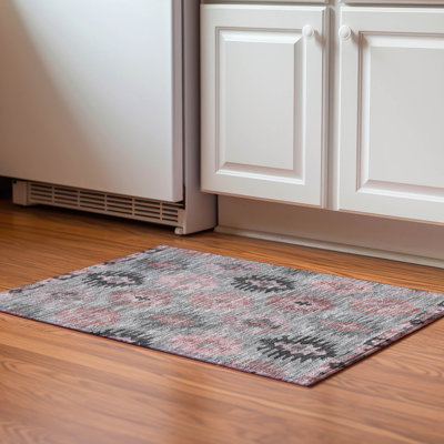 Premium Machine Washable Prisco Gray Rug