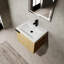 Meuble-lavabo à cadre en bois, meuble-lavabo à cadre en bois avec lavabo, armoire de salle de bain-1416702445