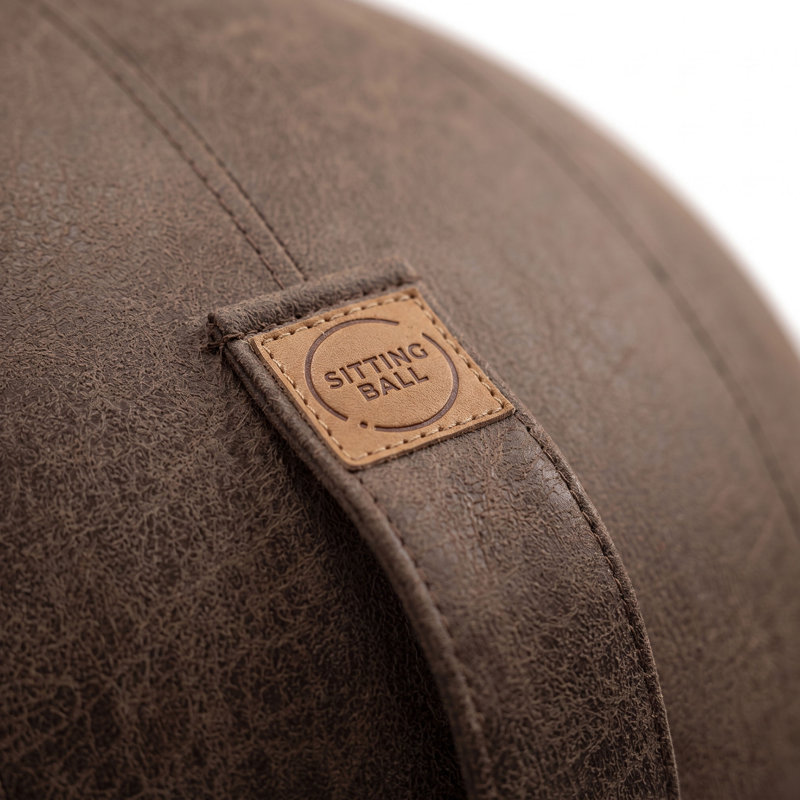 Jonluc Ergonomic Ball Chair, Brown