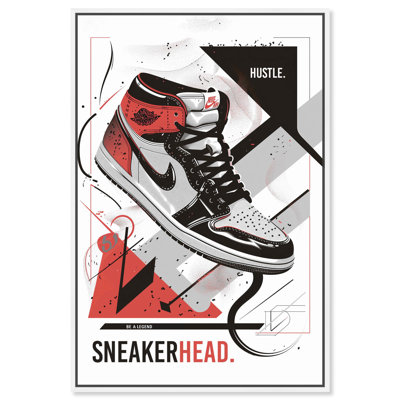 Stylish Sneakerhead Canvas Sneakerhead Posters by Art Remedy