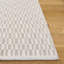 Tapis de couleur unie en coton tissé à la main Vermont-117806813