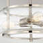 Kelli Glass Semi Flush Mount