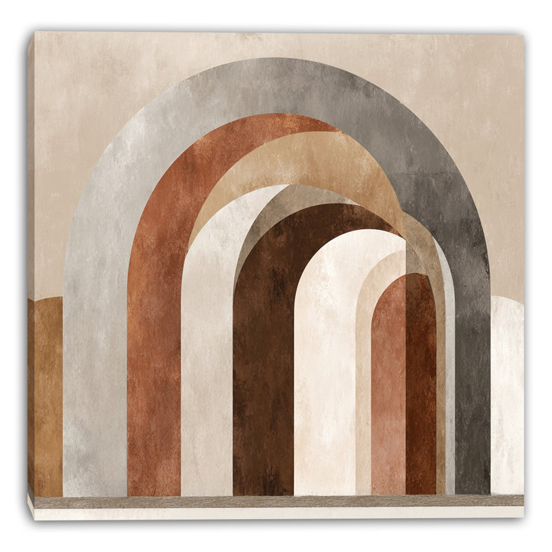 «Rustic Archway», art mural sur toile tendue, H 20 po x l 20 po