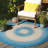 Clickett Hand Woven Performance Machine Washable Performance Striped Indoor/Outdoor Area Rug-1748023114