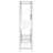 Naysa 31.5 " L Steel Wine Bar