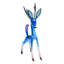 Sculpture Emalyne Little Blue Deer Alebrije