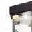 Lighted Corner  Cabinet - Elegant Glass Display Case For Living Room & Bar Storage - Perfect For Antique Collections & Wine - Includes Built-In Lighting - Black-663631076