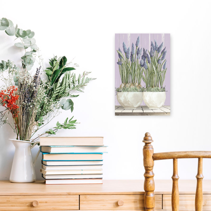 Let Love Blossom 1 Piece Wrapped Canvas Wall Art, 45.72cm H x 30.48cm W