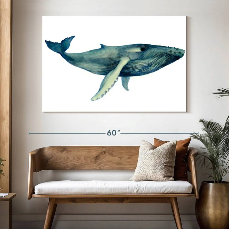 Brampt The Whale's Song I, H 34 po x l 51 po